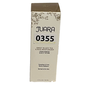 JUSRA SWEET BLACK TEA AND RICE MOISTURIZER